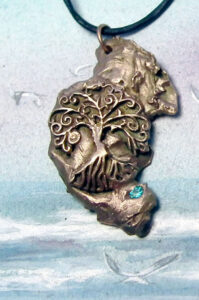 Meteorite  ayggdrasil -lebensbaum- tree of life